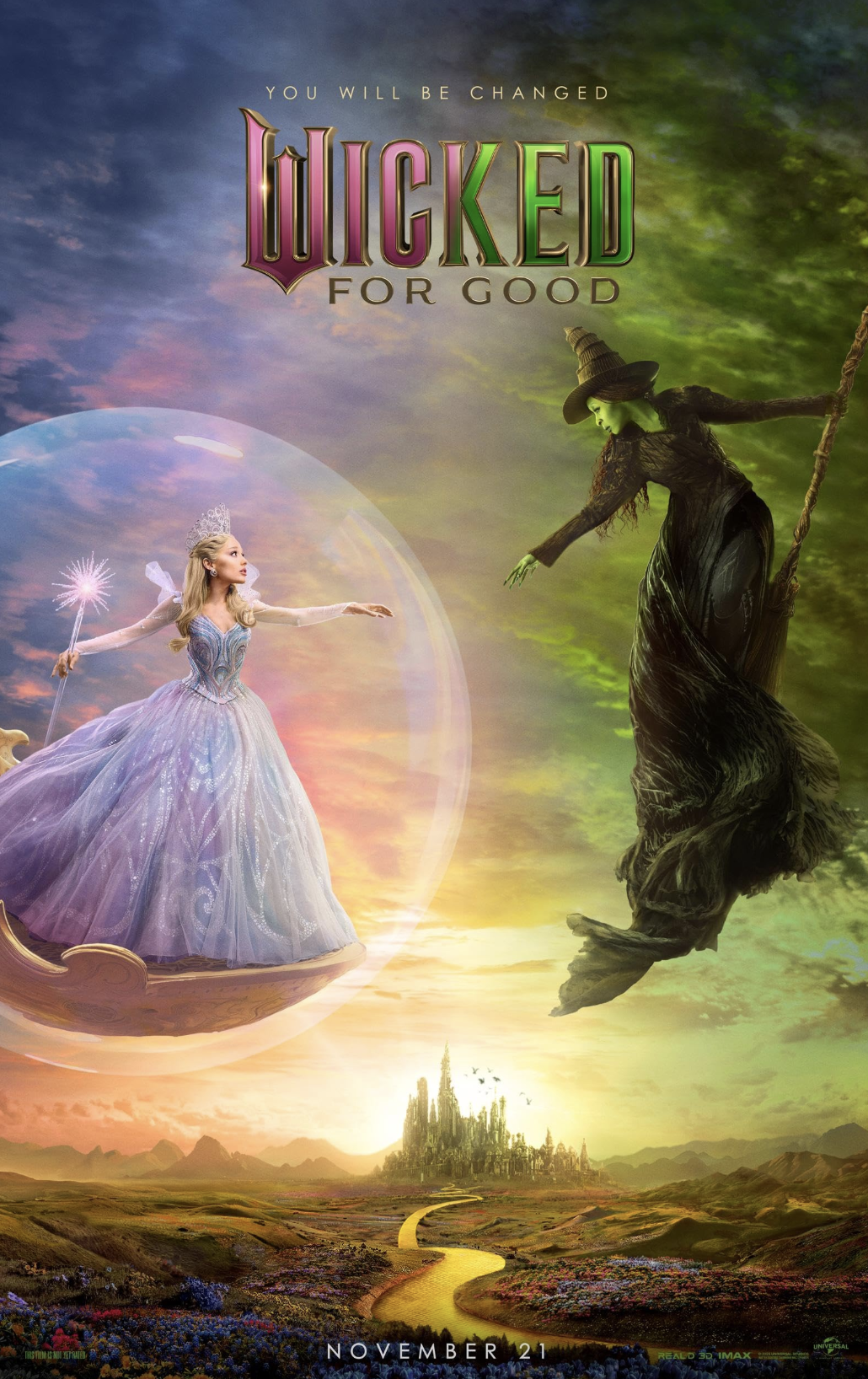Wicked: For Good movie poster